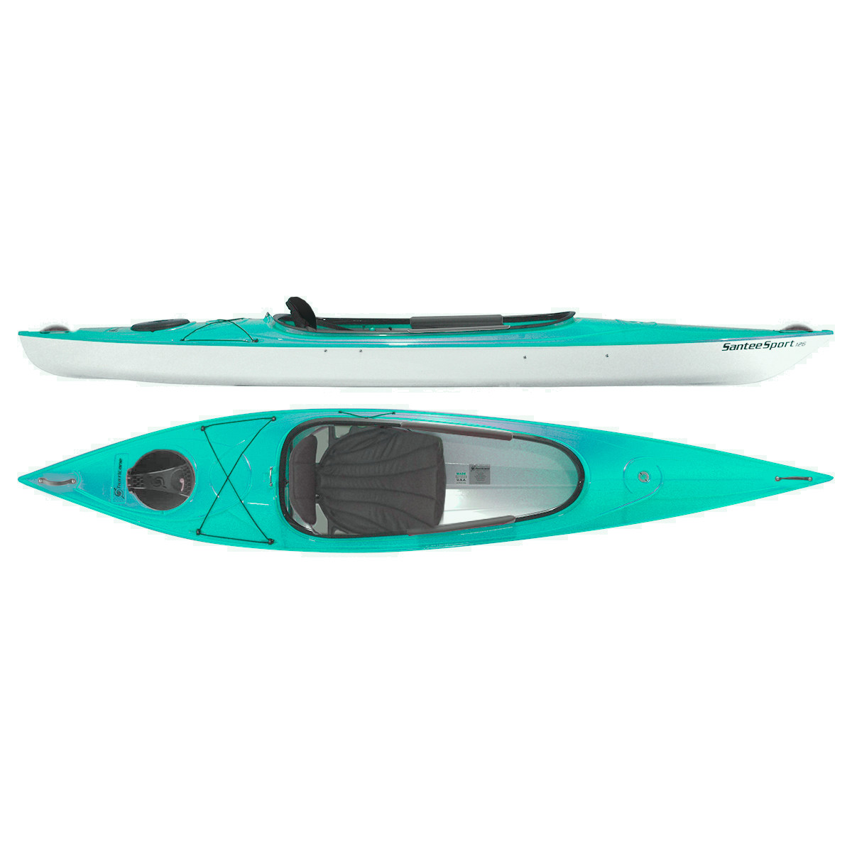 Hurricane Santee 126 Sport Kayak - Image 2
